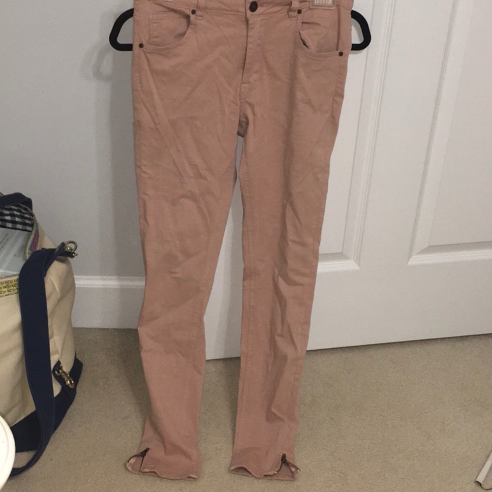 Skinny jeans pink